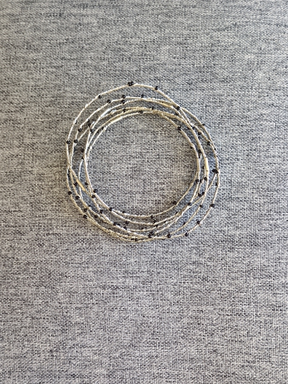 Silver-Tone Multi-Strand Women's Bracelet